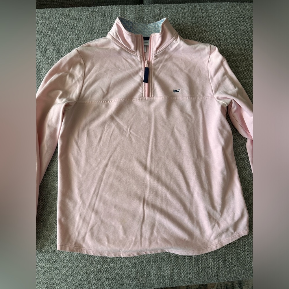 Pink Vineyard Vine Quarter Zip